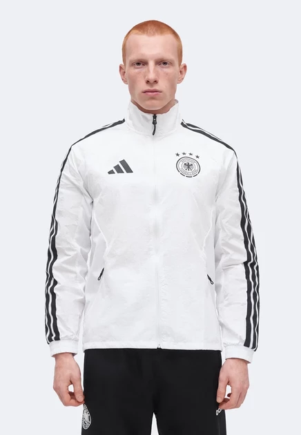 Мужская куртка adidas Performance Germany Anthem, белая