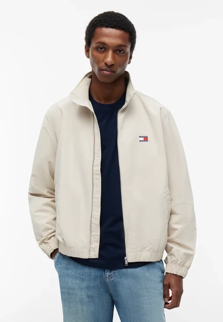 Мужской бомбер Tommy Jeans, серо-бежевый