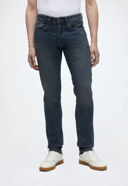 Мужские джинсы Indicode Jeans Tony, прямые, синие