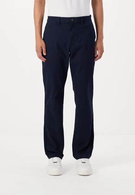 Мужские брюки Gap Essential Straight Fit, темно-синие