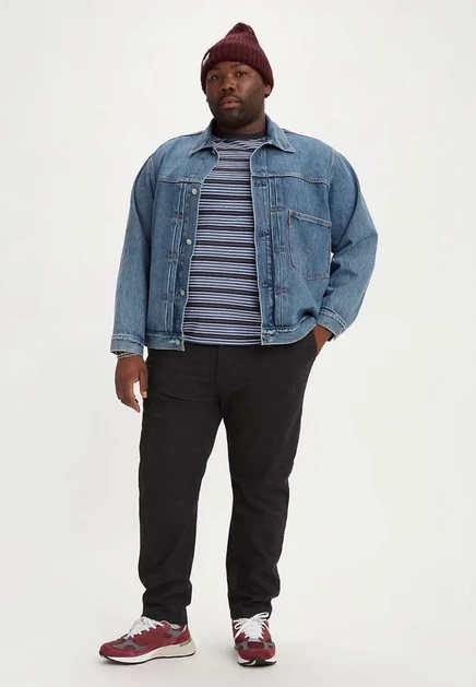 Мужские шорты Levi's Plus XX Chino Standard III, черные