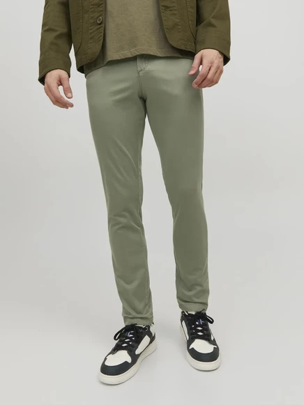 Мужские чиносы Jack & Jones Marco Bowie, зеленые