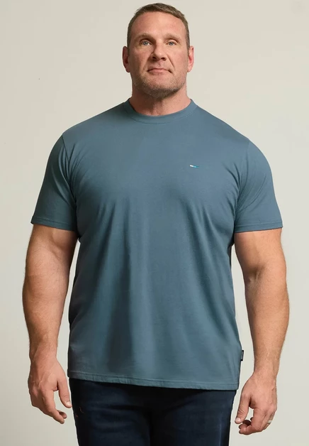 Мужская футболка Badrhino Royal Blue Plain, голубая