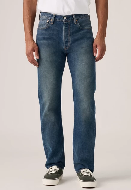 Мужские прямые джинсы Levi's 501 Original, синие