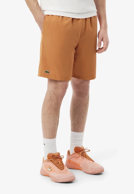 Мужские спортивные шорты Lacoste Sport Lightweight, оранжевые