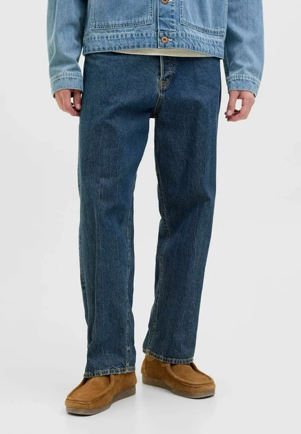 Мужские свободные джинсы Jack & Jones JJIEDDIE, синие