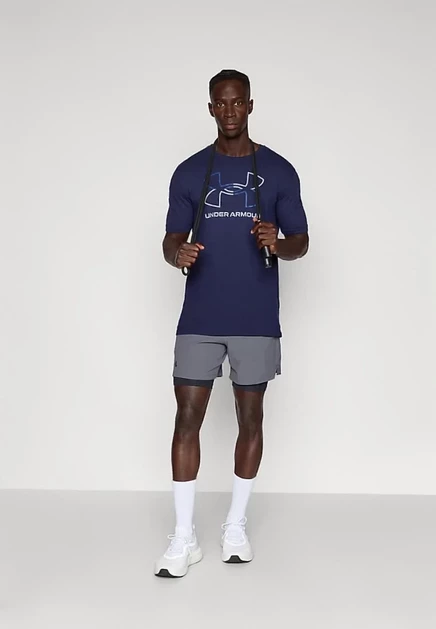 Мужская футболка Under Armour Foundation, темно-синяя