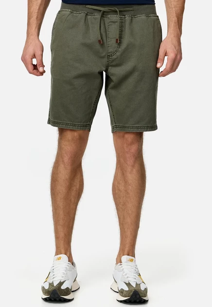 Мужские джинсовые шорты Indicode Jeans Carver, зелёные