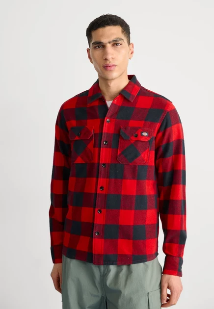 Мужская рубашка Dickies Sacramento, красная