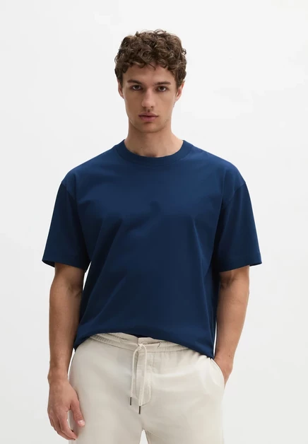Мужская футболка Marc O'Polo Basic, чернильно-фиолетовая