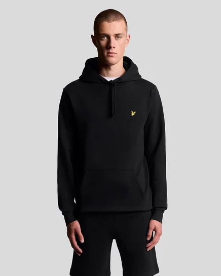 Мужское худи Lyle & Scott, чёрное