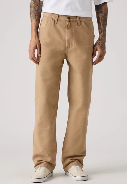 Мужские джинсы Levi's 568 Carpenter, коричневые