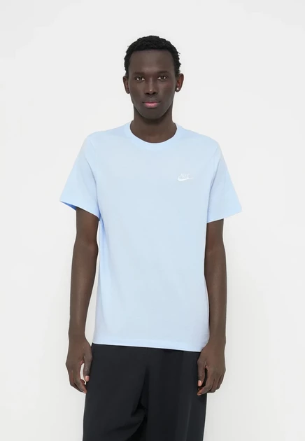 Мужская футболка Nike Sportswear Club Tee, голубая