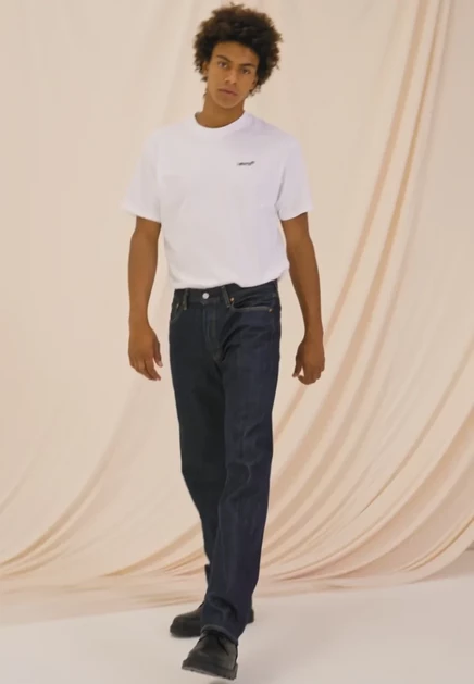 Мужские джинсы Levi's 501, выстиранные