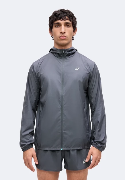 Мужская беговая куртка Asics Core Jacket, серая