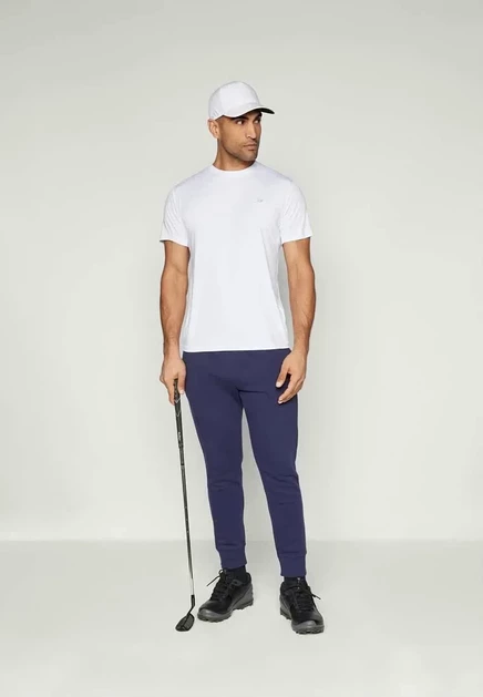 Мужские футболки Calvin Klein Golf, 2 шт., белые/розовые
