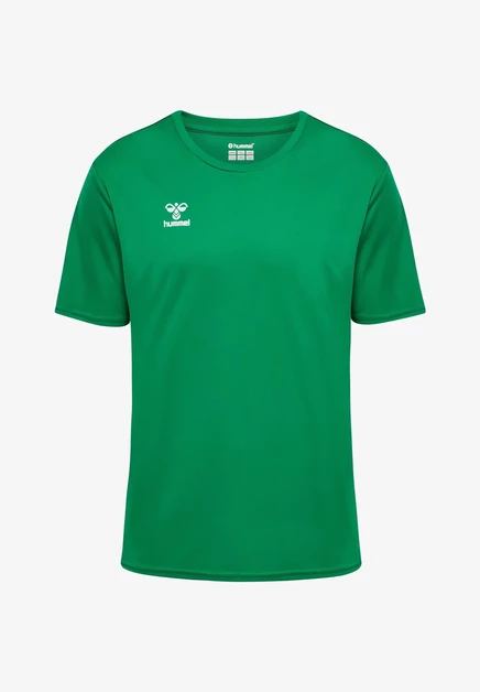 Мужская футболка Hummel Essential Jersey, зеленая