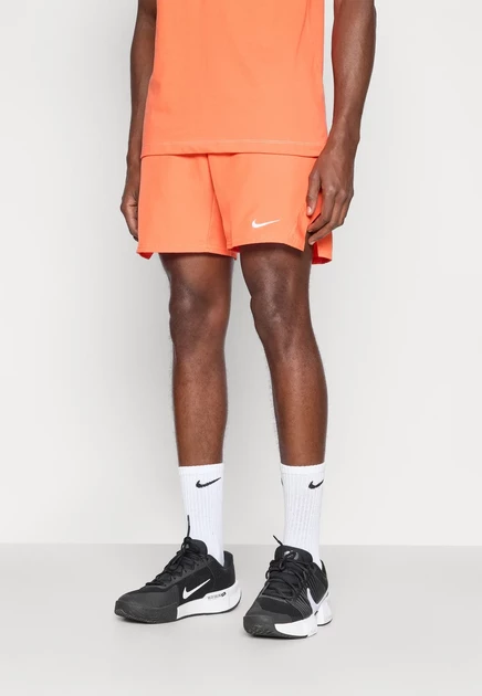 Мужские шорты NikeCourt Victory, оранжево-белые