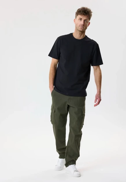 Мужские футболки TWO SOON Heavy Basic, 2 шт., черные