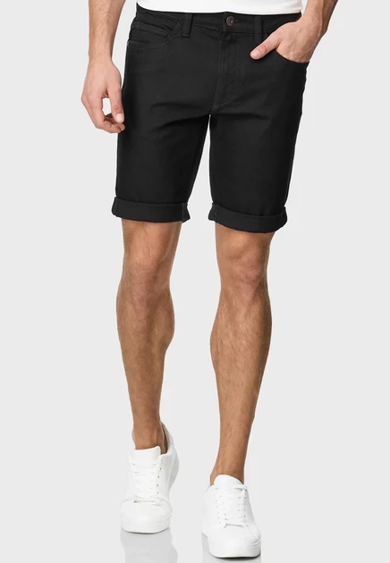 INDICODE JEANS INCADEN - Denim shorts - blau ultra black