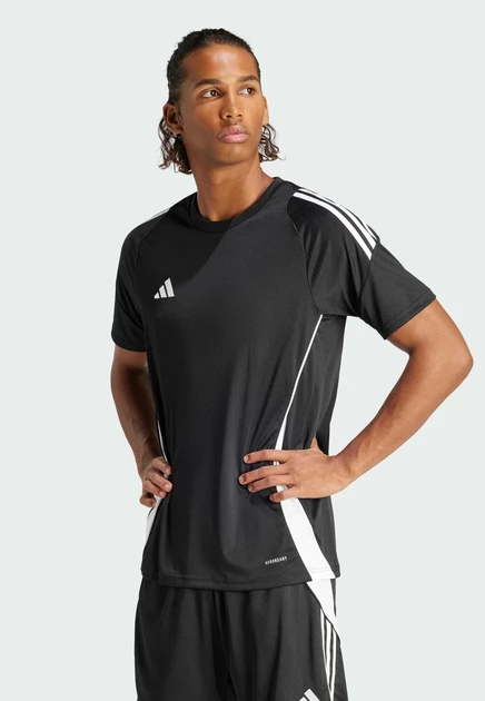 Мужская футболка adidas Performance TIRO24, черно-белая