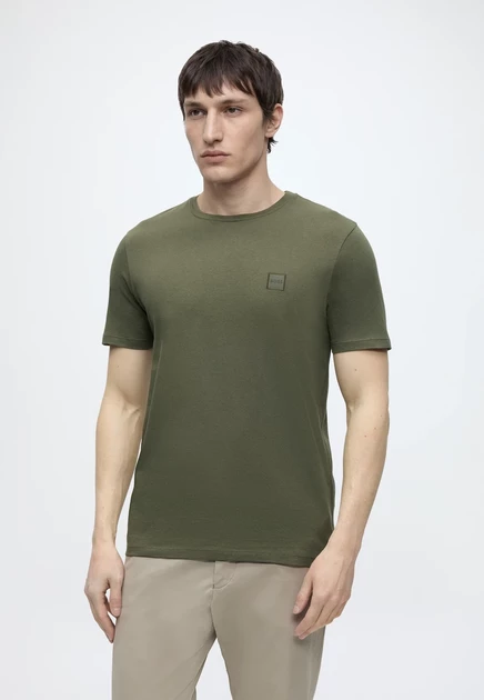 BOSS TALES - Basic T-shirt - open yellow bright green