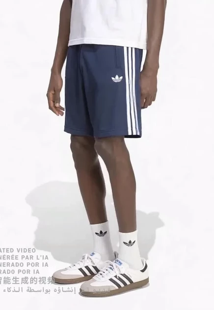 Мужские шорты adidas Originals Firebird, индиго