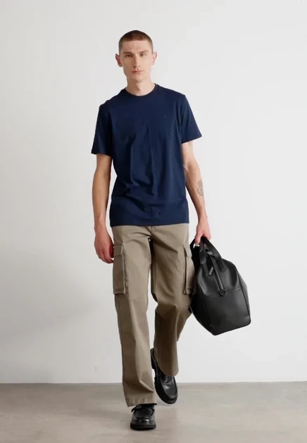 Мужские футболки Calvin Klein Jeans, 2 шт., синие/белые