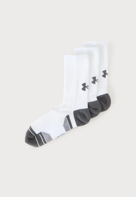 Спортивные носки Under Armour унисекс, 3 пары, белые