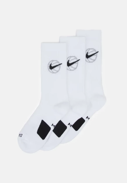 Унисекс носки Nike, 3 пары, белые/черные