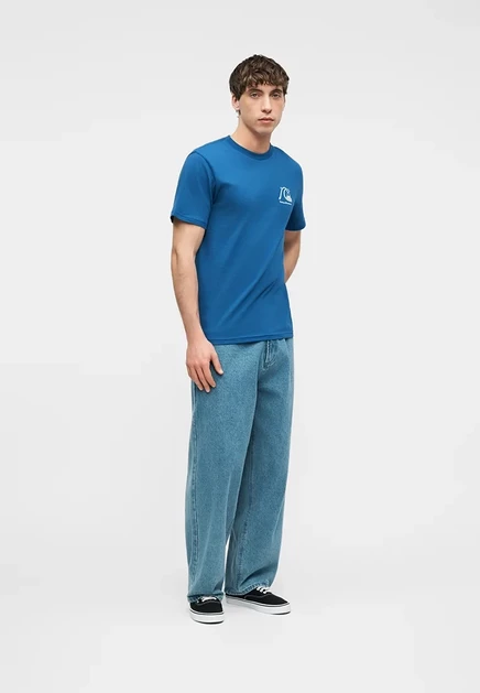 Мужская футболка Quiksilver Evo Original, синяя