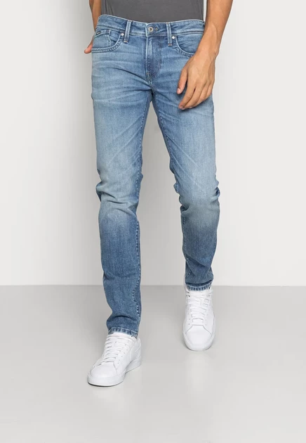 Мужские джинсы Pepe Jeans HATCH, зауженные, синие