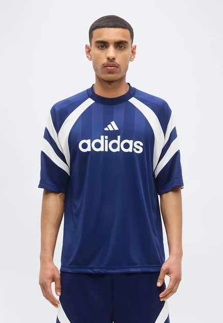 Мужская футболка adidas House of Tiro, бело-синяя