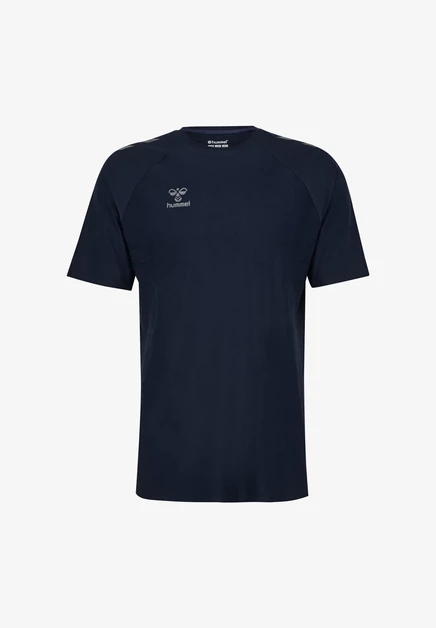 Мужская спортивная футболка Hummel, морской меланж