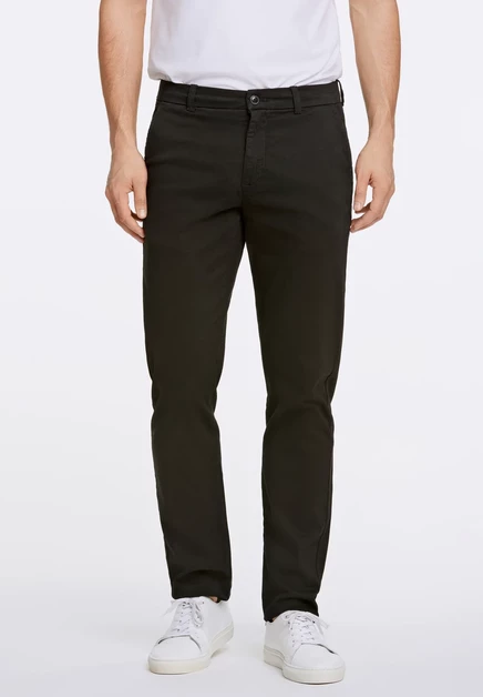 Lindbergh SUPERFLEX CHINO PANTS - Chinos - sand black
