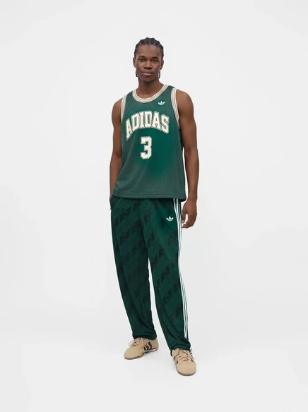 Мужские брюки adidas Originals Firebird, зеленые