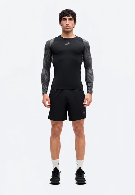 Мужской лонгслив adidas Performance TECHFIT, черный