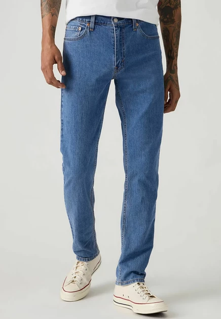 Мужские зауженные джинсы Levi's 511, голубые