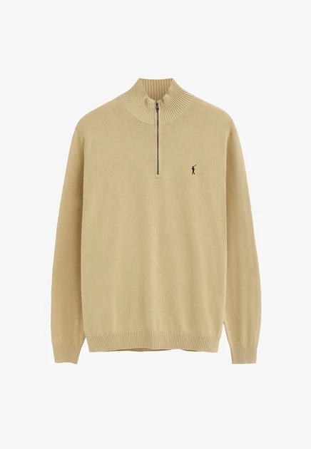 Мужской джемпер Polo Club Rigby Go Zipper, бежевый