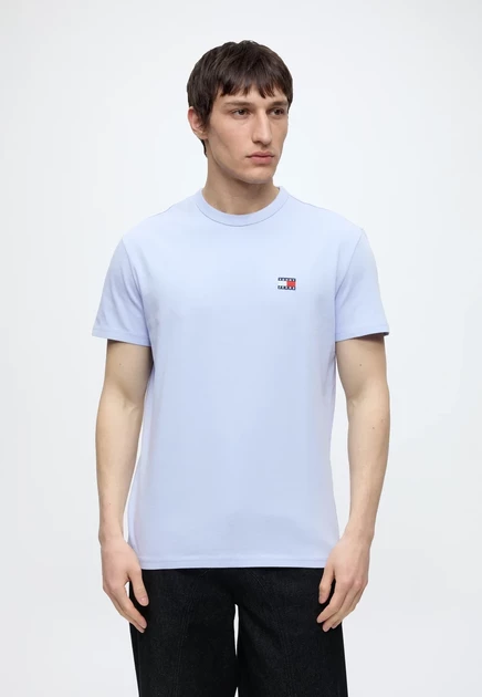 Мужская футболка Tommy Jeans Badge, цвета ириса