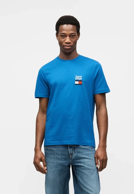 Мужская футболка Tommy Hilfiger LOGO, синяя