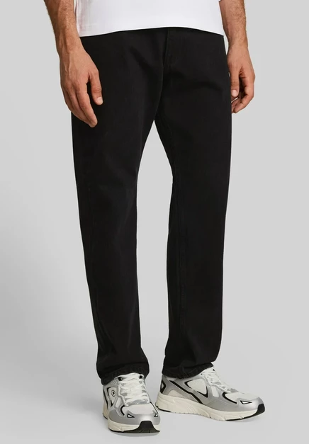 TOM TAILOR DENIM TTWAYLEN RELAXED - Straight leg jeans - light stone blue denim dark stone black black denim