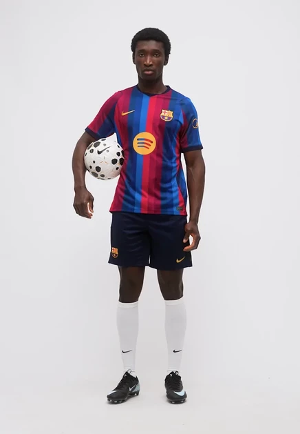 Мужские шорты Nike FC Barcelona, синие/красные/желтые