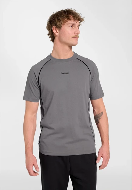 Мужская спортивная футболка Hummel HMLPITCH REST DAY, серая