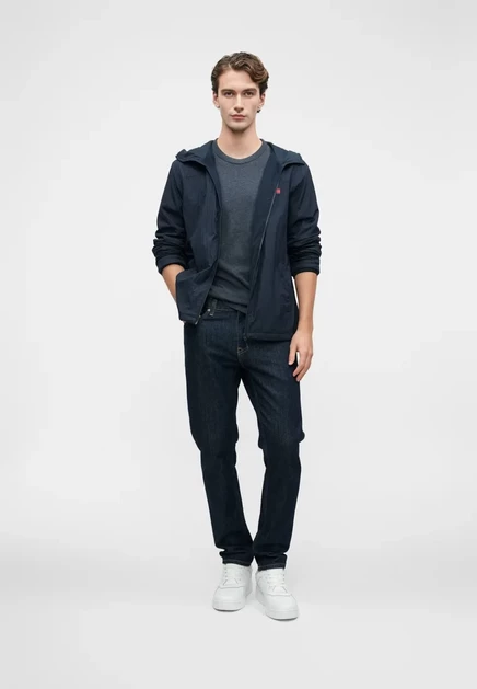 Мужская легкая куртка Tommy Jeans Chicago, темно-синяя