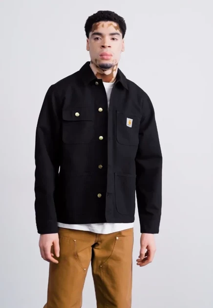 Мужская летняя куртка Carhartt WIP Michigan, черная