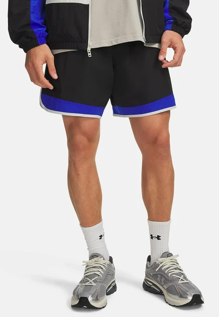 Мужские шорты Under Armour Icon, черно-зеленые