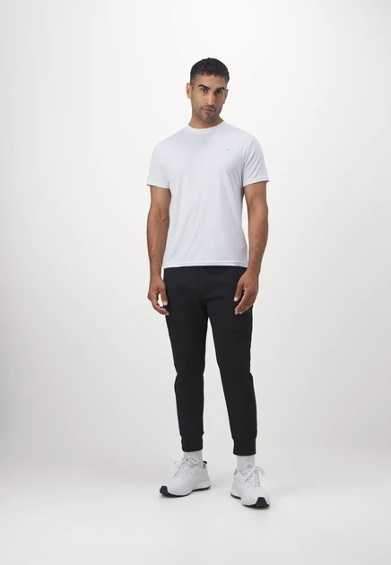 Мужские футболки Calvin Klein Golf, белые/голубые