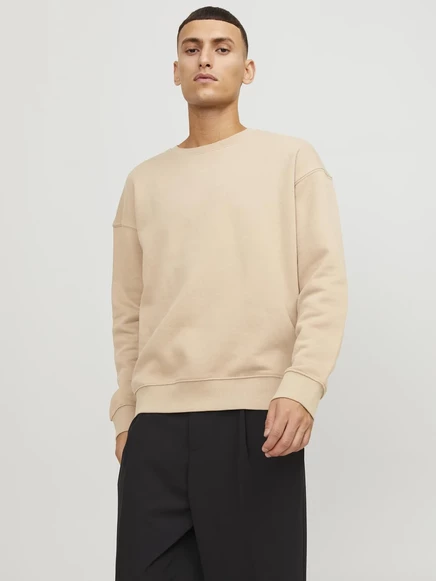 Мужской свитшот Jack & Jones Basic, бежевый