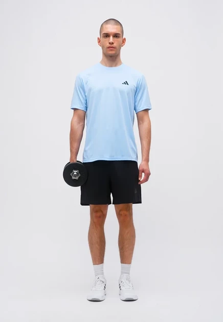 Мужская футболка adidas Performance Base, бело-синяя